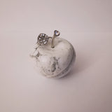 Gemstone Apple Figurine