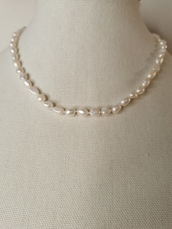 Rice Pearl Necklace