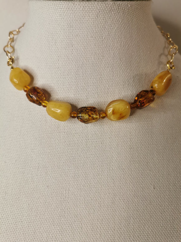 Honey Brownish Amber Choker