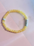 Honey Amber Beaded Bracelet