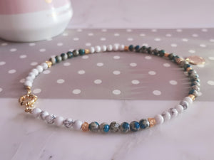 K2 Stone & Howlite Choker