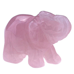 Crystal Elephant Figurine